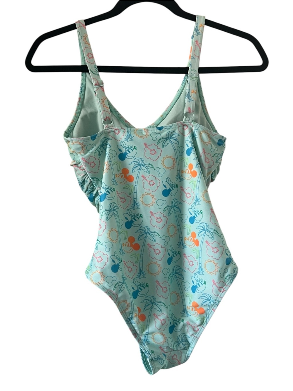 Disney Minnie & Mickey Mouse Tropical Print Womens Swimsuit Size XS - Picture 3 of 15